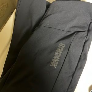 black gymshark leggings size XS